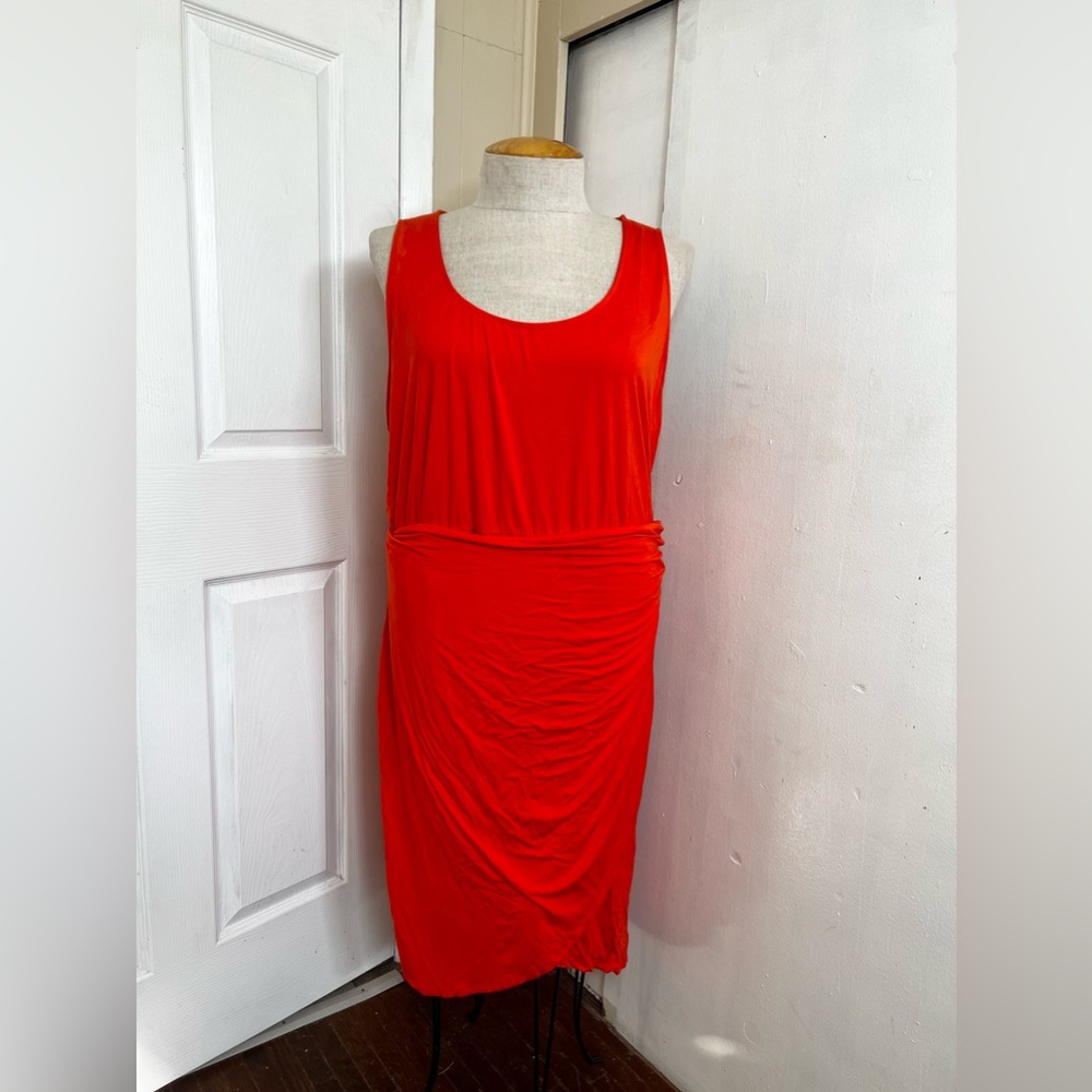 Ava & Viv Faux Wrap Dress For Women Plus Size 4X Pre Owned Excellent Condition